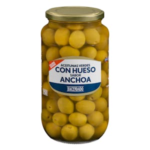 Aceitunas verdes con hueso Hacendado sabor anchoa