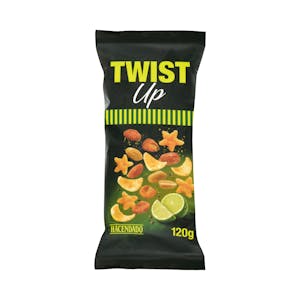 Twist Up Lime and Pepper-Flavored Nut cocktail Hacendado