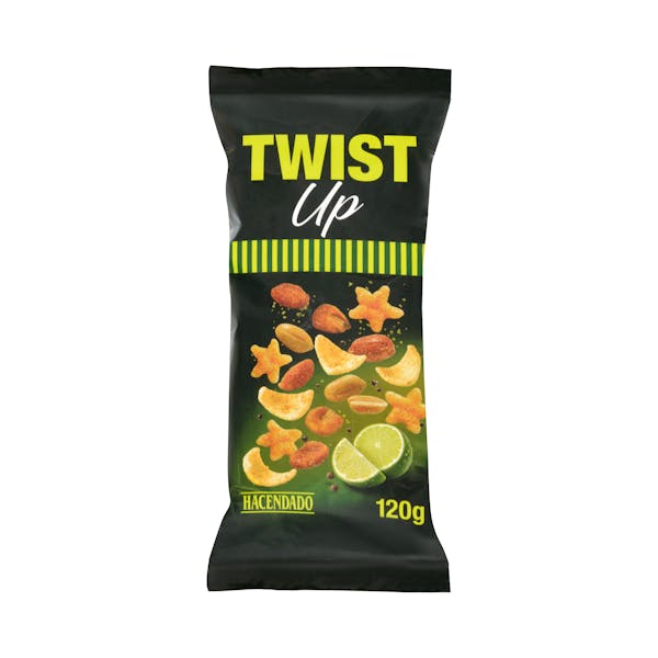 Imagen de Cocktail frutos secos Twist Up Hacendado sabor lima y pimienta