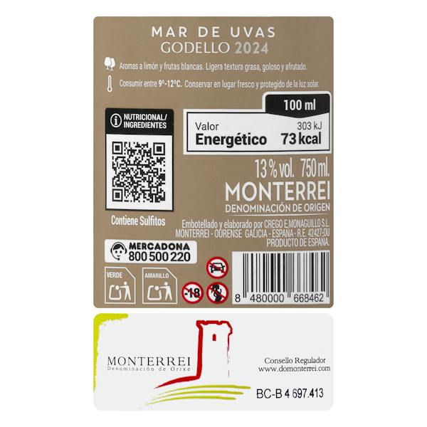 Etiqueta / ingredientes
