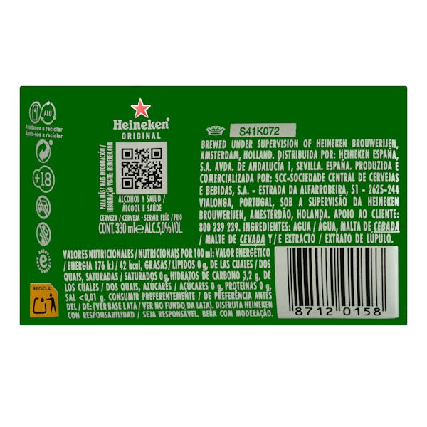 Cerveza Heineken
