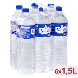 Agua mineral grande Barbuzano