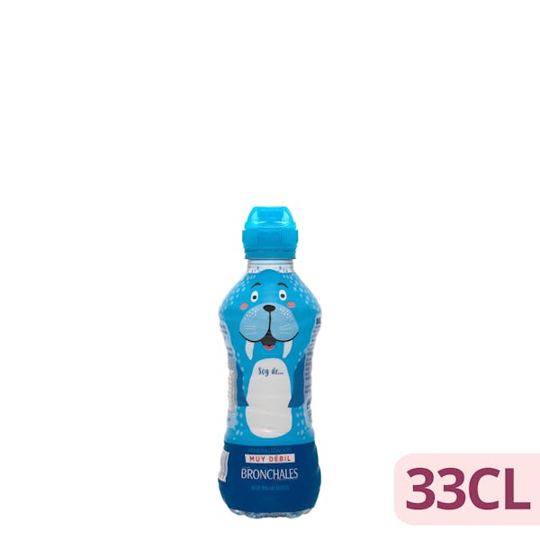 Imagen de Agua mineral pequeña Bronchales tapón infantil