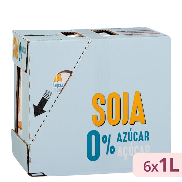 Imagen de Bebida de soja 0% azúcar Hacendado