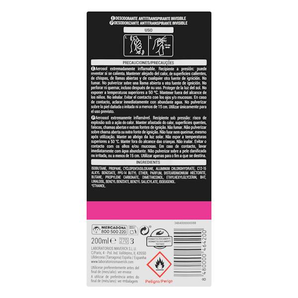 Etiqueta / ingredientes