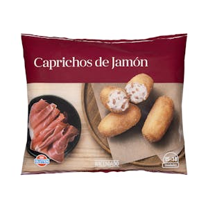 Croquetas caprichos de jamón Hacendado ultracongeladas