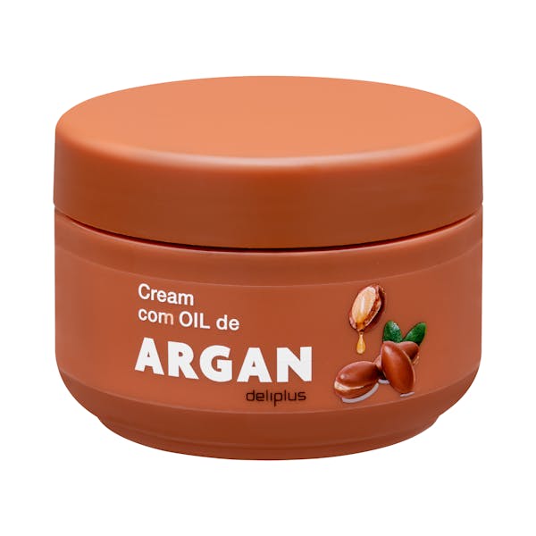 Crema corporal nutritiva Deliplus con aceite de argán