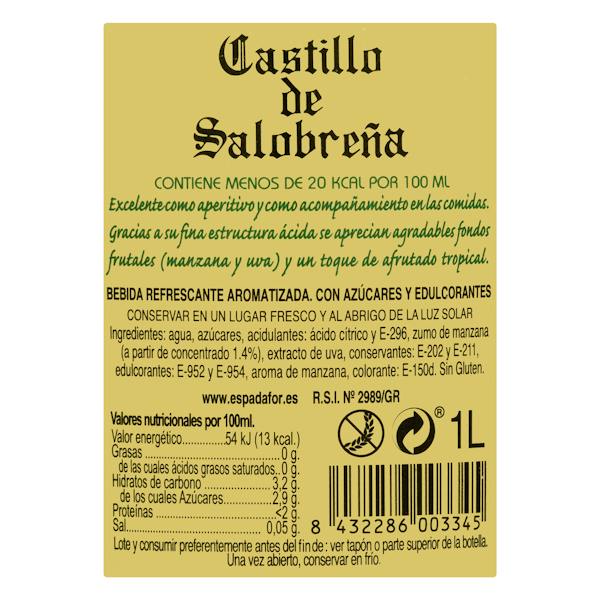 Etiqueta / ingredientes
