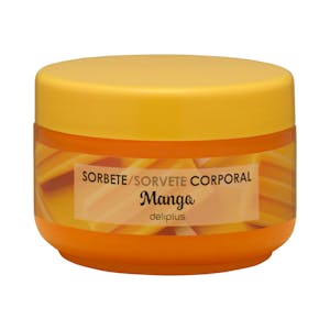 Crema corporal hidratante sorbete Mango Deliplus