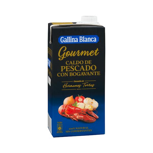 Imagen de Caldo de pescado con bogavante Gourmet Gallina blanca