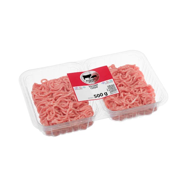 Preparado de carne picada vacuno y cerdo