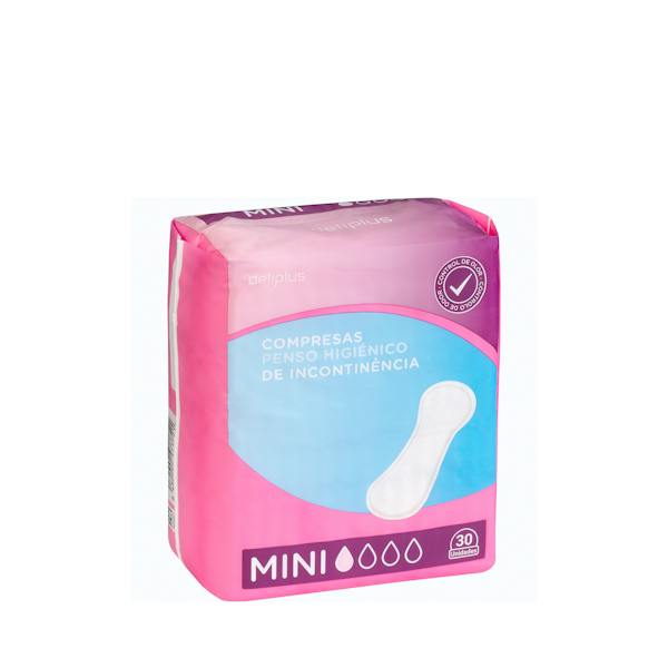 Compresa sin alas de incontinencia Deliplus mini | Mercadona compra online