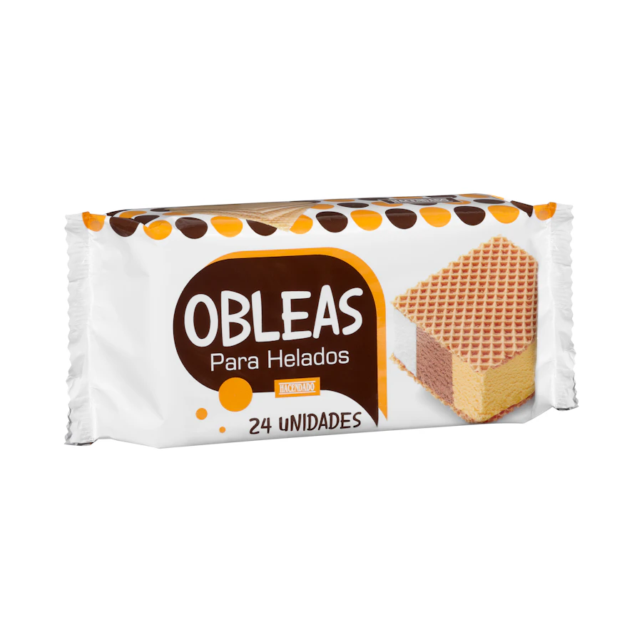 Obleas para helado Hacendado – Mercadona – صورة المنتج