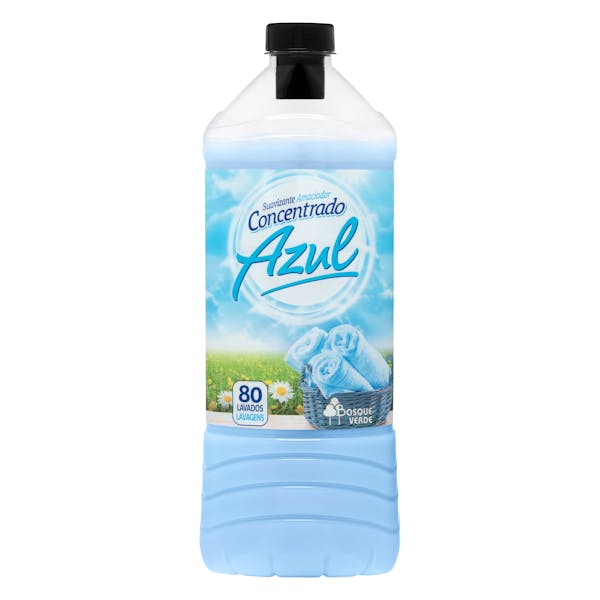 Suavizante ropa Azul Bosque Verde concentrado