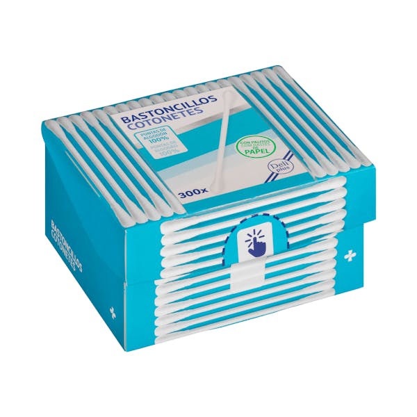 Imagen de Bastoncillos de algodón 100% Deliplus