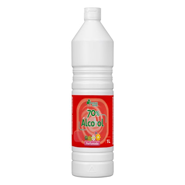 70% Alcohol de Limpieza Perfumado Bosque Verde
