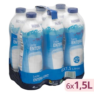 Leche entera Hacendado