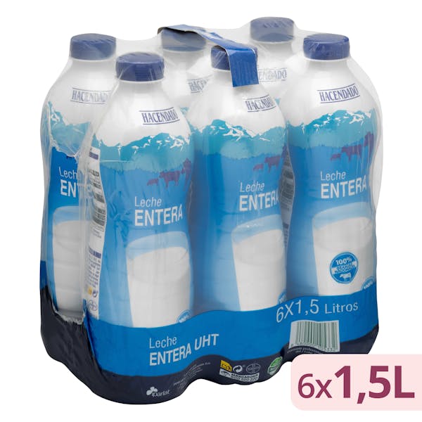 Imagen de Leche entera Hacendado