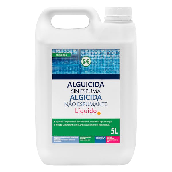 Alguicida sin espuma líquido Bosque Verde para piscina