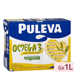 Bebida láctea Omega 3 Puleva con leche desnatada