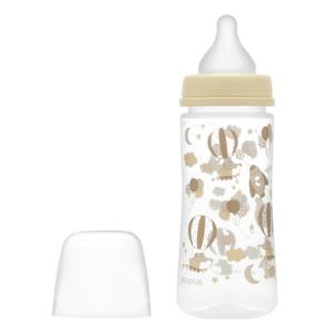 Biberón 360 ml tetina silicona tres posiciones Deliplus +1 mes
