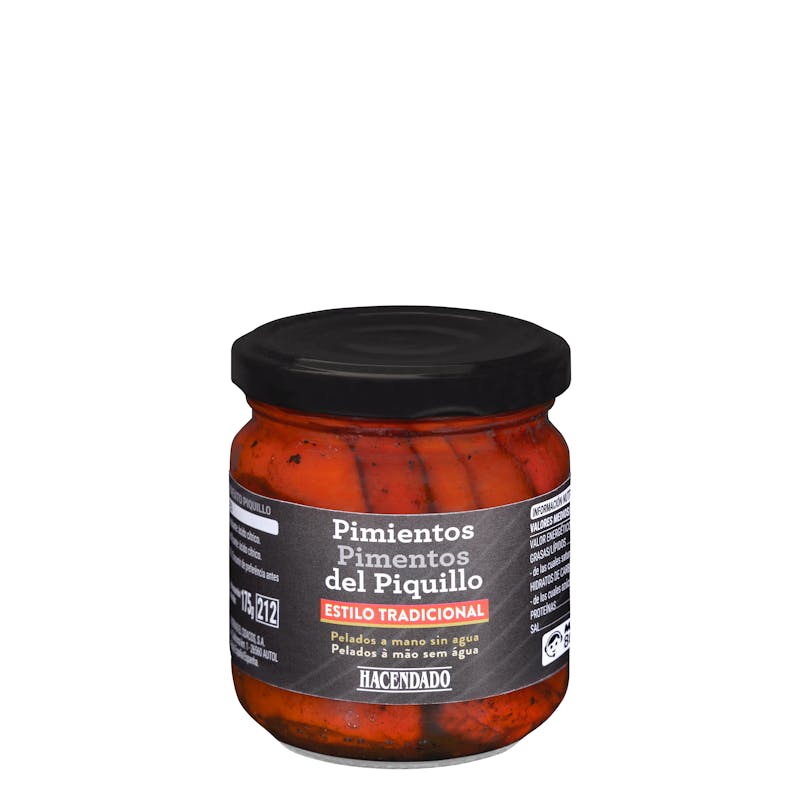 Pimientos del piquillo extra Hacendado estilo tradicional