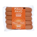 Salchichas cocidas Hacendado de pollo y pavo sabor ahumado