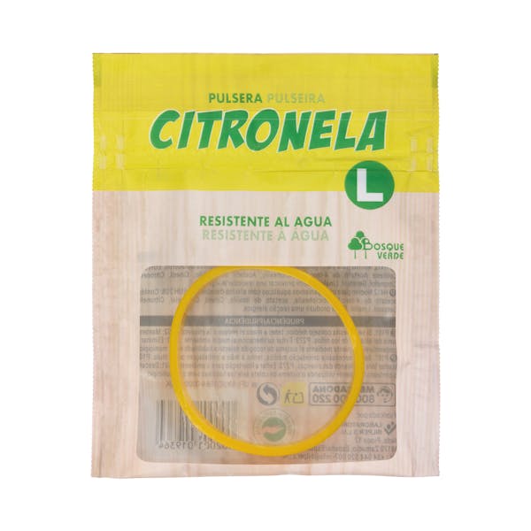 Imagen de Pulsera de citronela talla L Bosque Verde