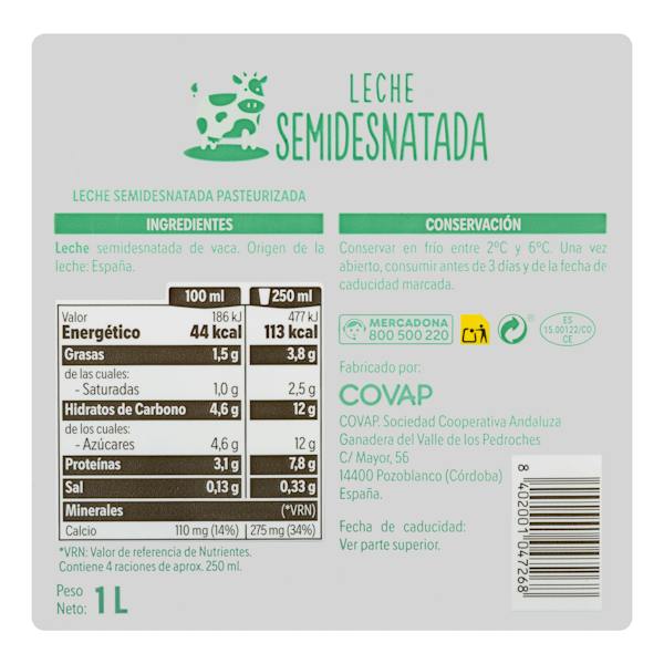 Etiqueta / ingredientes