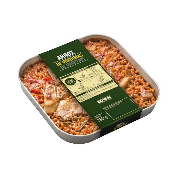 Arroz de verduras Hacendado