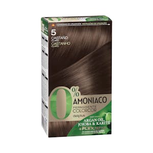 Coloración permanente 0% amoníaco 5 castaño claro Colorcor