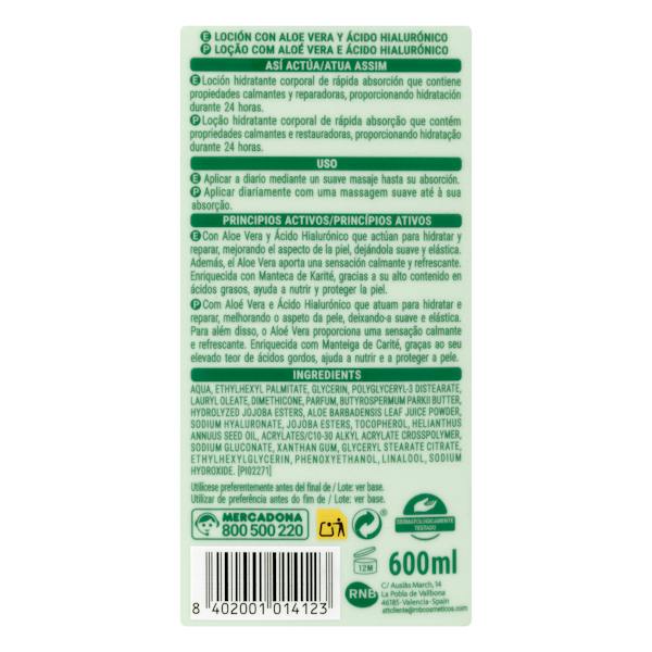 Etiqueta / ingredientes