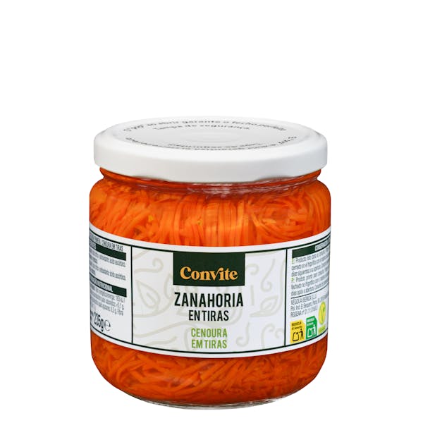 Zanahoria en tiras Convite