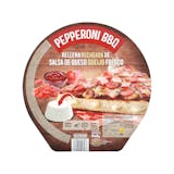 Pizza Pepperoni barbacoa Hacendado ultracongelada