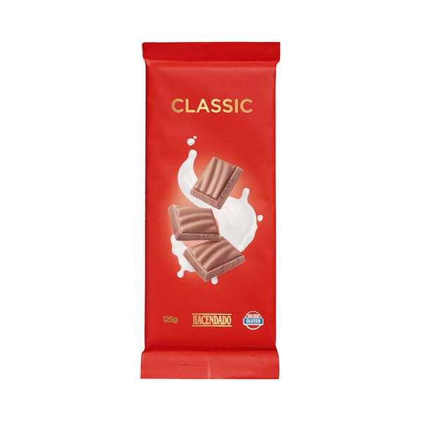 Imagen de Chocolate con leche classic Hacendado extrafino