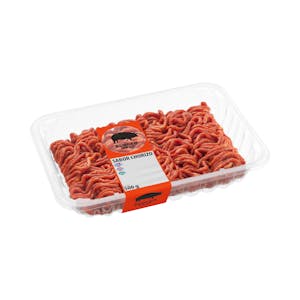 Preparado de carne picada cerdo sabor chorizo