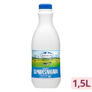Leche semidesnatada Asturiana