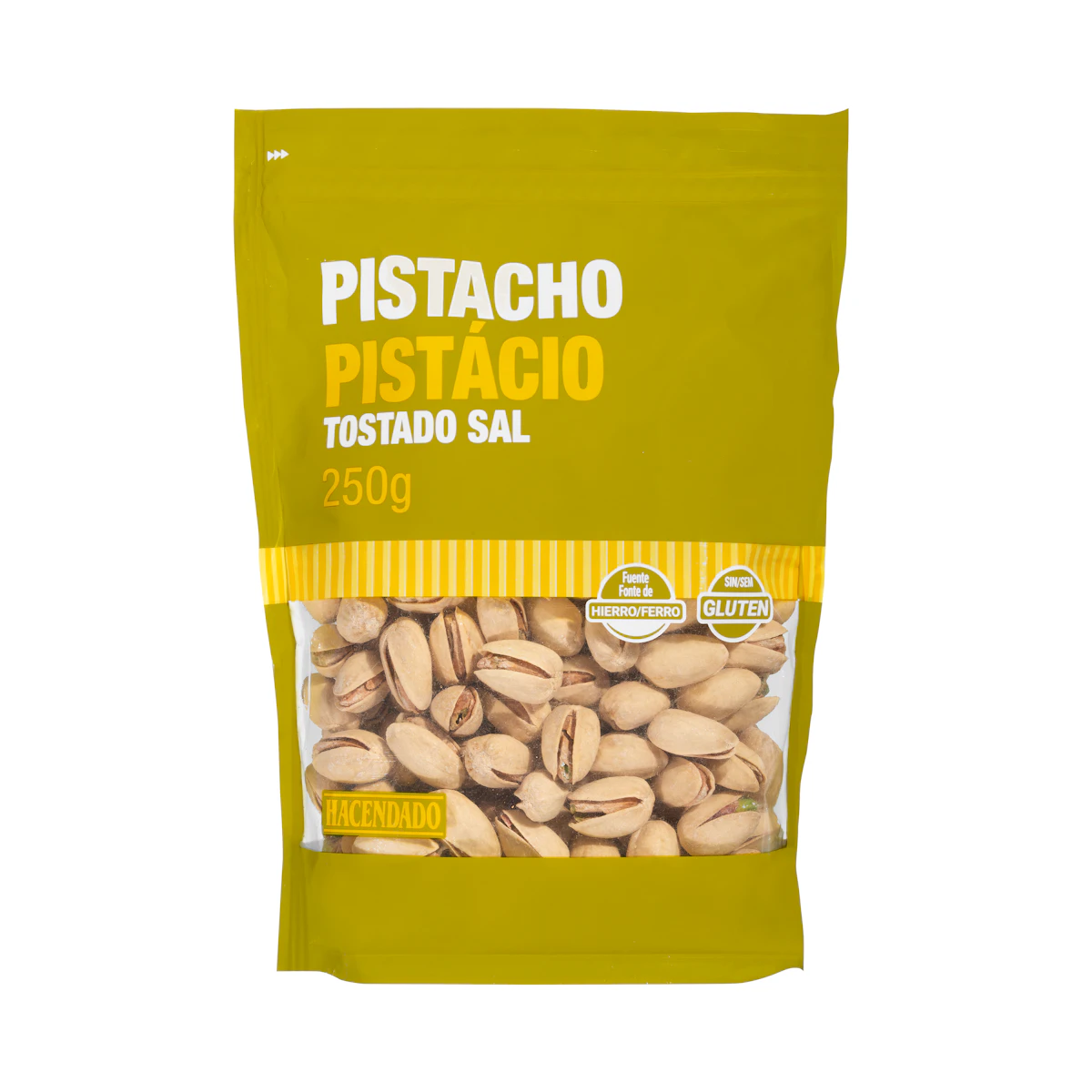 Pistacho tostado Hacendado con sal – Mercadona – صورة إعلانية للمنتج