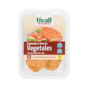 Empanados vegetales con proteina de soja Tivall