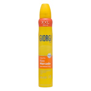 Espuma cabello Rizos Descarados Giorgi fijación 4