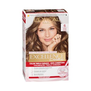 Coloración permanente 6 rubio oscuro Excellence Creme