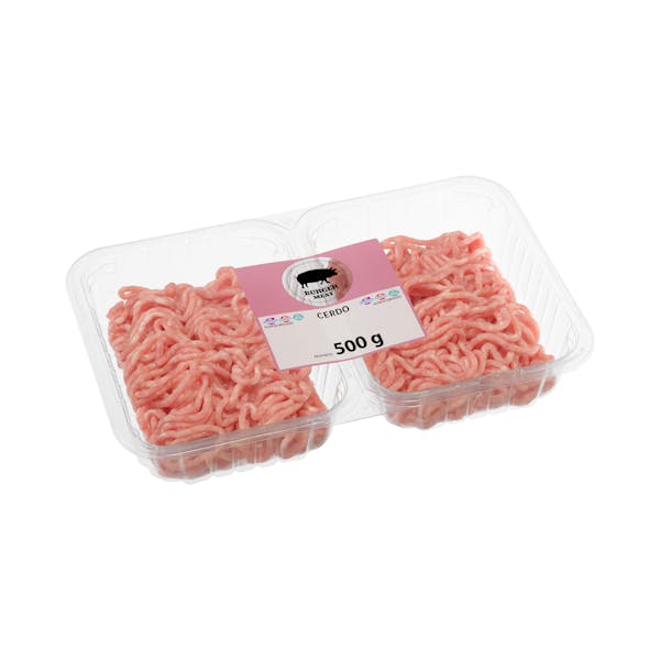 Preparado de carne picada cerdo