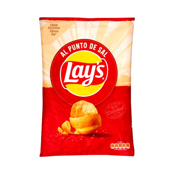 Patatas fritas al punto de sal Lay's