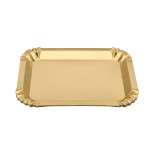 Imagen de Bandeja oro Navidad Bosque Verde