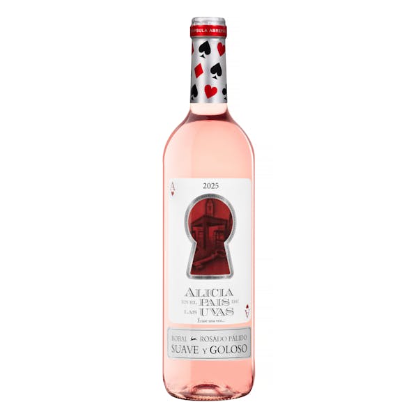 Imagen de Vino rosado suave y goloso Alicia en el país de las uvas