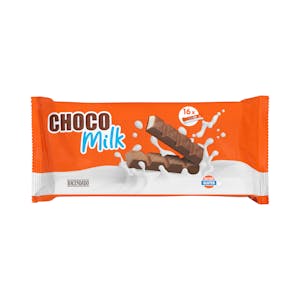 Milk chocolate bars filled with milk Hacendado