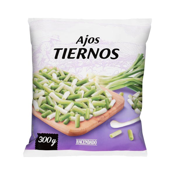 Ajo tierno Hacendado ultracongelado