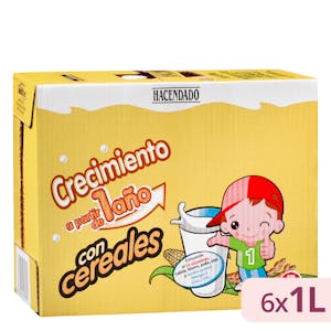 Preparado lácteo con cereales crecimiento Hacendado +1 año