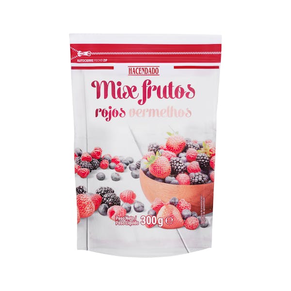 Mix frutos rojos Hacendado ultracongeladas