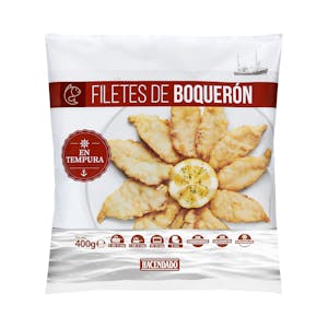 Deep-frozen fresh anchovy fillet in tempura Hacendado